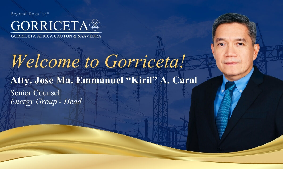 Gorriceta Africa Cauton & Saavedra Appoints Energy Law Leader Kiril Caral as Senior Counsel